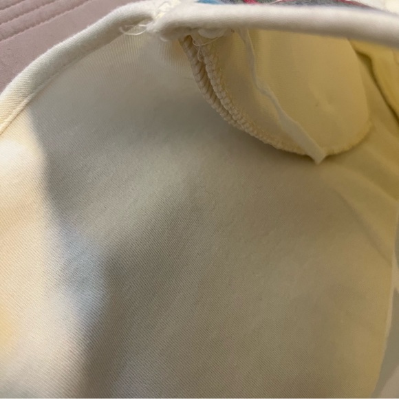 Sweater Loft Sport Cream Southwestern Style Top Fringe Aztec - Picture 9 of 9